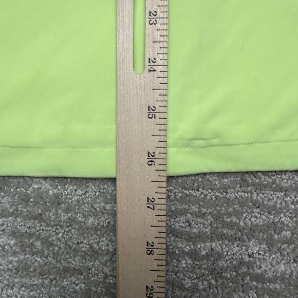 Athleta Jacket Womens XL Green Neon Bright Hooded Full Zip Windbreaker Running - Picture 16 of 16